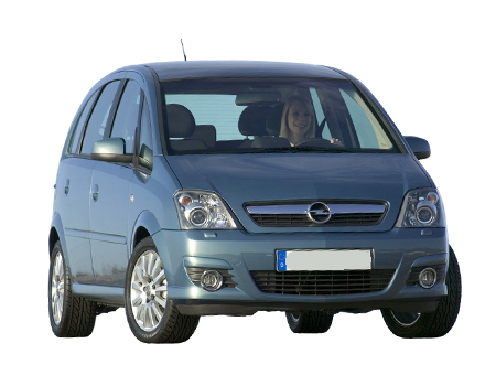 EVA автоковрики для Opel Meriva A 2005 - 2010 рестайлинг — opel-mevia-a